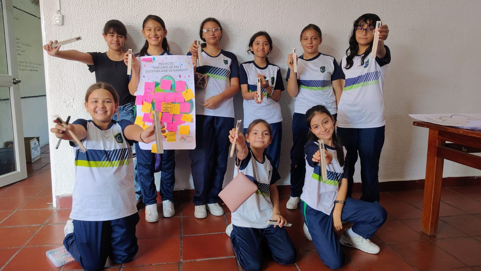 Taller comunitario del proyecto Hablemos de Paz y Sostenibilidad